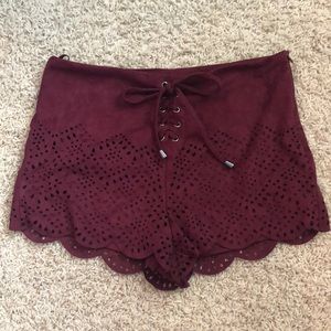 Forever 21 - suede shorts